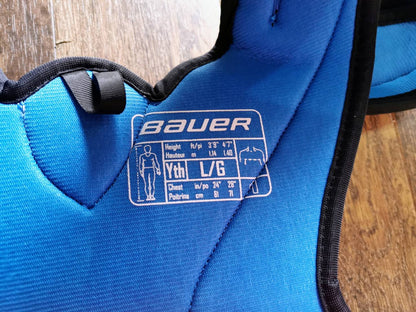 53 Youth Shoulder Pads, Bauer Challenger L